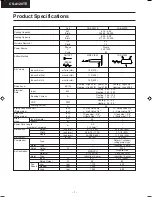 Предварительный просмотр 9 страницы Panasonic CS-A120TE Service Manual