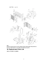 Предварительный просмотр 84 страницы Panasonic CS-A123KR Service Manual