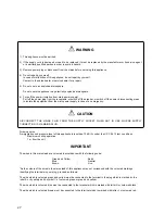 Preview for 29 page of Panasonic CS-A125KE Operating Instructions Manual