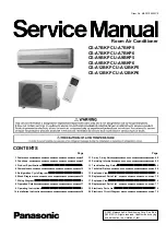 Preview for 1 page of Panasonic CS-A12BKP Service Manual