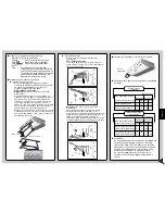 Preview for 61 page of Panasonic CS-A12CTP Operating Instructions Manual