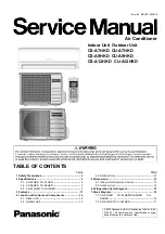 Panasonic CS-A12HKD Service Manual предпросмотр