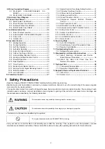 Предварительный просмотр 2 страницы Panasonic CS-A12HKD Service Manual