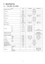 Предварительный просмотр 5 страницы Panasonic CS-A12HKD Service Manual