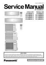 Preview for 1 page of Panasonic CS-A12KKD-2 Service Manual