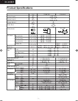 Предварительный просмотр 8 страницы Panasonic CS-A181KE Service Manual