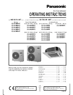 Panasonic CS-A24BB4P Operating Instructions Manual предпросмотр