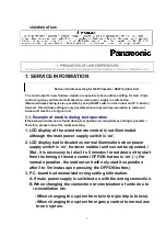 Preview for 2 page of Panasonic CS-A24BB4P Service Manual