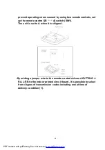 Предварительный просмотр 60 страницы Panasonic CS-A281KR Manual