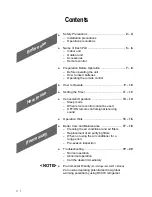 Предварительный просмотр 2 страницы Panasonic CS-A28BKP5 Operating Instructions Manual