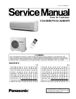 Preview for 1 page of Panasonic CS-A28BKP5 Service Manual