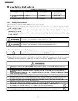 Preview for 42 page of Panasonic CS-A28BKP5 Service Manual