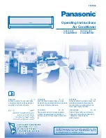 Panasonic CS-A28HKD Operating Instructions Manual preview