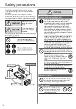 Preview for 4 page of Panasonic CS-AE9PKE Operating Instructions Manual