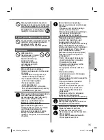 Preview for 35 page of Panasonic CS-BE20TKD Operating Instructions Manual