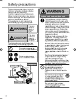 Preview for 4 page of Panasonic CS-BE25TKE Operating Instructions Manual