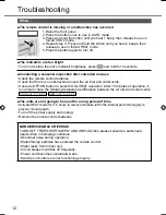 Preview for 12 page of Panasonic CS-BE25TKE Operating Instructions Manual