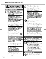 Preview for 42 page of Panasonic CS-BE25TKE Operating Instructions Manual