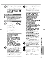 Preview for 65 page of Panasonic CS-BE25TKE Operating Instructions Manual