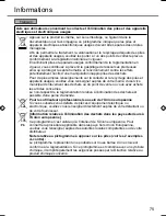 Preview for 75 page of Panasonic CS-BE25TKE Operating Instructions Manual