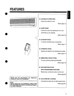 Preview for 3 page of Panasonic CS-C123K Series Operating Instructions Manual