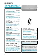 Preview for 4 page of Panasonic CS-C125KE Operating Instructions Manual