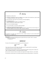 Preview for 28 page of Panasonic CS-C125KE Operating Instructions Manual