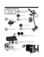 Preview for 6 page of Panasonic CS-C125KR Operating Instructions Manual