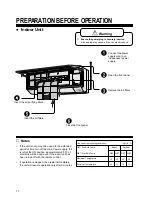 Preview for 12 page of Panasonic CS-C125KR Operating Instructions Manual