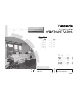 Panasonic CS-C12BKPG Operating Instructions Manual предпросмотр