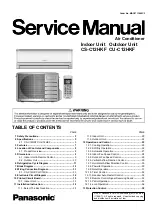 Panasonic CS-C12HKF Service Manual preview