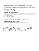 Preview for 2 page of Panasonic CS-C12PKF-3 Operating Instructions Manual