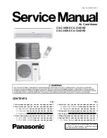 Preview for 1 page of Panasonic CS-C18DKD Service Manual