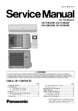 Panasonic CS-C18GKD Service Manual preview