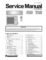 Panasonic CS-C18KKS Service Manual preview