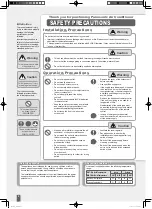 Preview for 2 page of Panasonic CS-C28FFP8 Manual