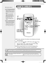 Preview for 6 page of Panasonic CS-C28FFP8 Manual