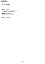 Preview for 2 page of Panasonic CS-C45FFH Service Manual