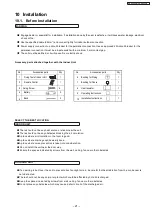 Preview for 21 page of Panasonic CS-C45FFH Service Manual