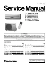 Panasonic CS-C7BKP Service Manual предпросмотр