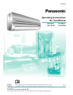 Panasonic CS-C9DKK Operating Instructions Manual preview