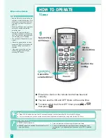 Предварительный просмотр 6 страницы Panasonic CS-C9DKK Operating Instructions Manual