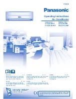 Panasonic CS-CE12JKE Operating Instructions Manual preview