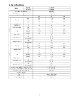 Preview for 5 page of Panasonic CS-CE12NKE Service Manual