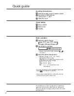 Preview for 2 page of Panasonic CS-CE12PKE Operating Instructions Manual