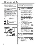 Preview for 12 page of Panasonic CS-CE12PKE Operating Instructions Manual