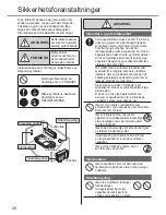 Preview for 20 page of Panasonic CS-CE12PKE Operating Instructions Manual