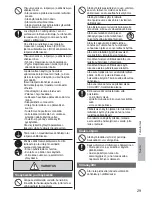 Preview for 29 page of Panasonic CS-CE12PKE Operating Instructions Manual