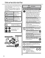 Preview for 36 page of Panasonic CS-CE12PKE Operating Instructions Manual