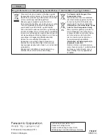 Preview for 44 page of Panasonic CS-CE12PKE Operating Instructions Manual